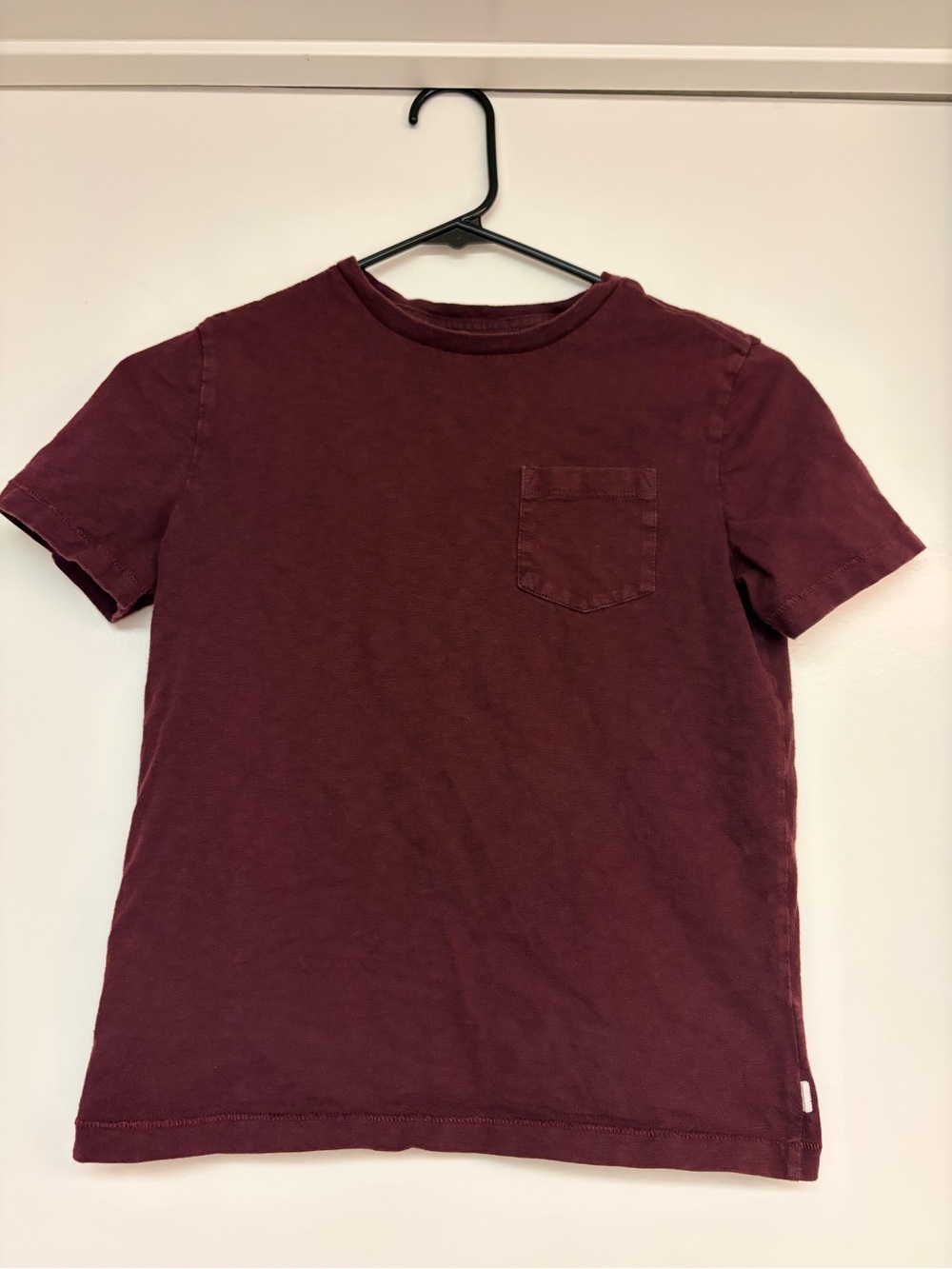 GAP Short Sleeve Pocket Tee - Maroon